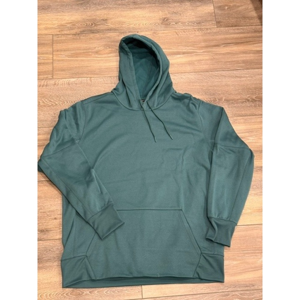 Nike Therma-FIT Mens Teal Green Pullover Training Hoodie Sweatshirt XL